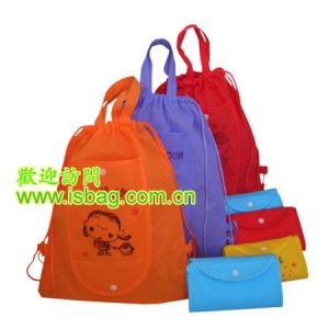 可折疊創(chuàng)意束繩背包